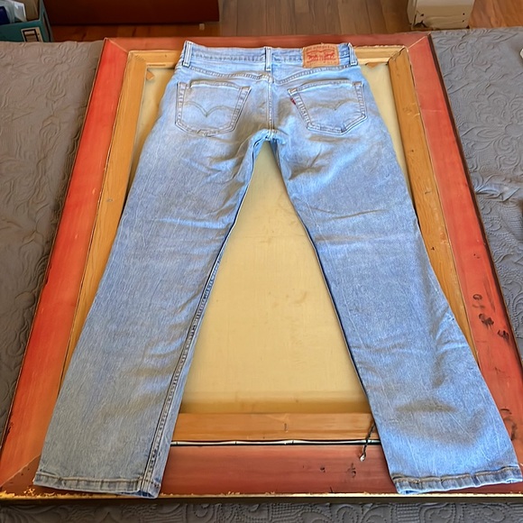 Levi 511 Light Wash Blue Jeans - 32W 29L - Picture 2 of 11